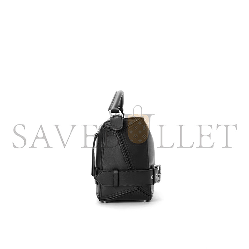 LOEWE LARGE PUZZLE BIKER BAG IN SHINY CALFSKIN B510BP1X01 (33*21.5*14.7cm)